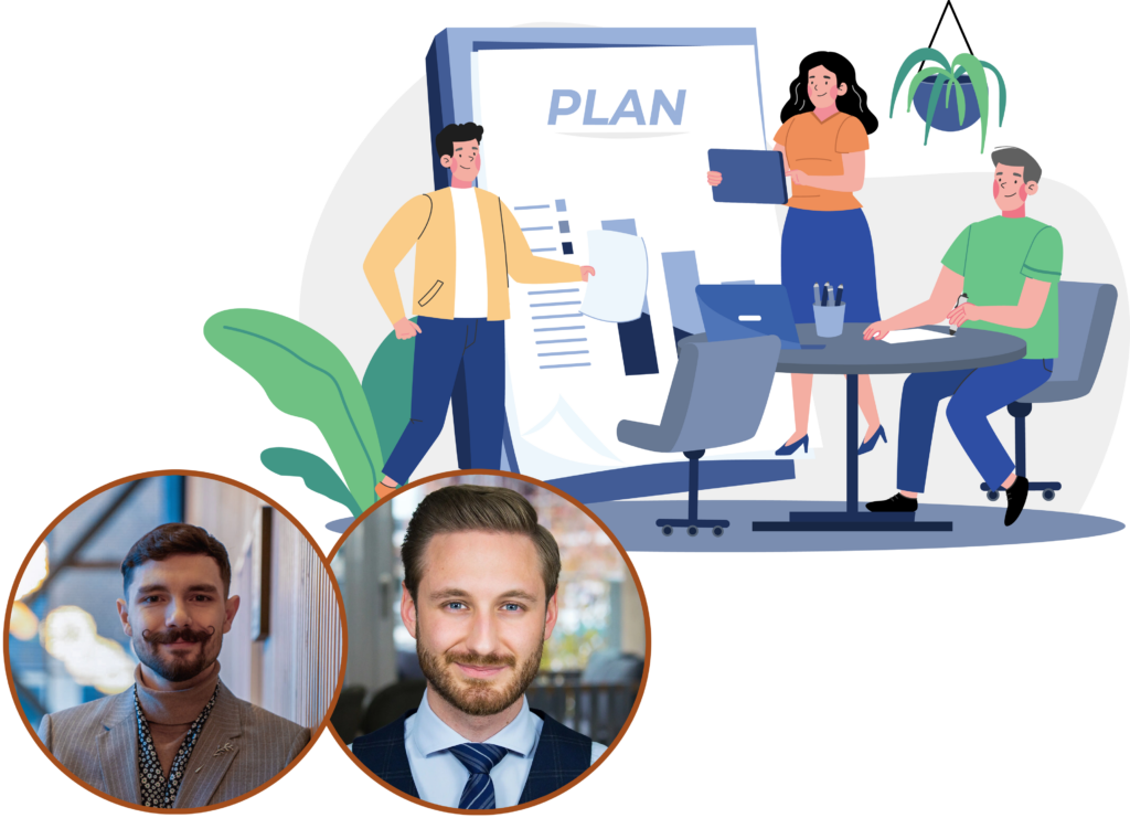 Gespraechstermin mit Nico und Jesse Salon SEO